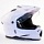 Шлем мотард ATAKI JK802 Solid белый глянцевый, S